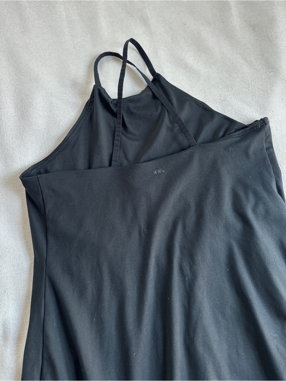 Madewell MWL Flex Fitness Dress in True Black | L - Picture 5 of 12